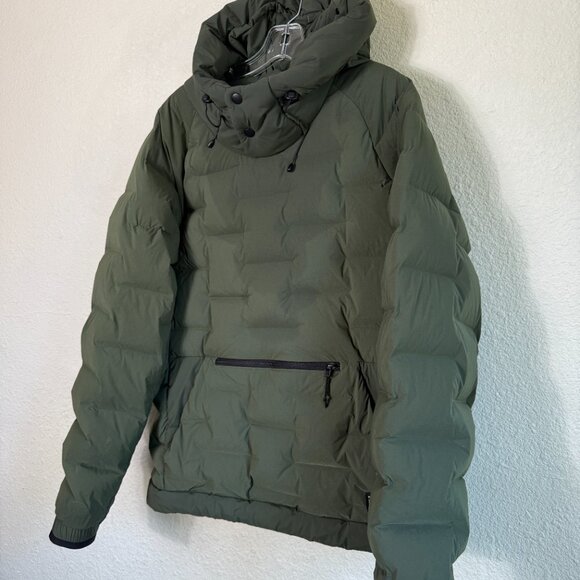 Mountain Hardwear Down Pullover Hoody Jacket \\ Size Medium // Surplus, Green - Picture 2 of 8